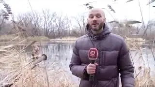 Зимняя рыбалка, послали корреспондента нахуй