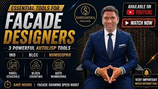 3 Powerful AutoLISP Tools Every Façade Designer Must Have | IND+BLCC+Numseqpro | Shreshtha Facade