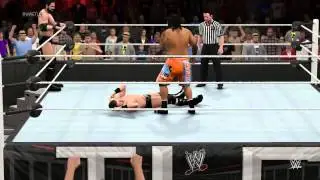 The Miz и Damien Mizdow против The Usos