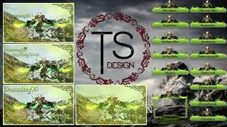 Speedart Dawning90 twitch panel pack - TS Design