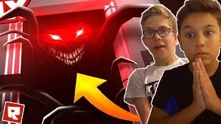 ВЛЮКС И СКЕЛЕТОН ПОПАЛИ В СТРАШНЫЙ ЛИФТ С SCP В ROBLOX 😱