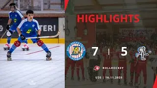 U20 Highlights - RHC Diessbach vs Montreux HC - 16.11.2025