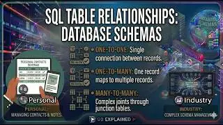 SQL Table Relationships Explained | One-to-One, One-to-Many, Many-to-Many | SQL Tutorial