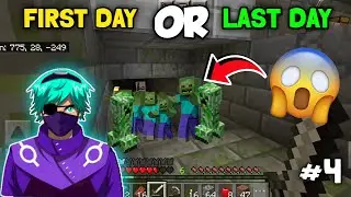 MY FIRST DAY OF MINING ⛏️ BUT THIS HAPPENS 😲 || #survivalseries #part4