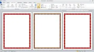 Different Page Border to Different Page in Ms Word in Hindi | page border in word