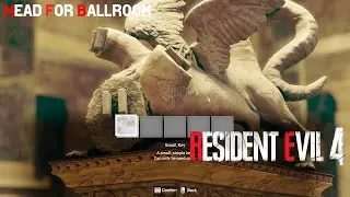 Solve The Headless Statue Puzzle & Head For The Ballroom - Resident Evil 4