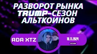 РАЗВОРОТ РЫНКА TRUMP-СЕЗОН АЛЬТКОЙНОВ ЭКСТРЕННЫЙ ОБЗОР 10.11.2024
