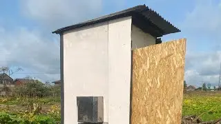 Туалет из паллет