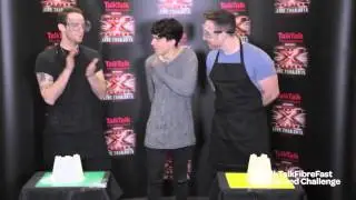 The X Factor Live Tour 2015#TalkTalkFibreFast Speed Challenge with Jay James & Stevi Ritchie