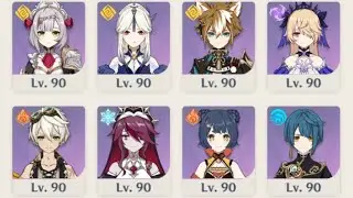 3.6 Spiral Abyss Floor 12 - 4 Star Characters & Weapons ｜ Genshin Impact