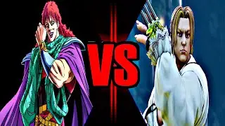 Yuda vs Vega - Street Fighter vs Fist of the North Star
