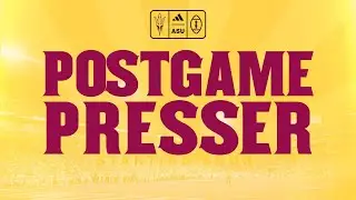 8.31.24 Sun Devil Football vs Wyoming Postgame Press Conference