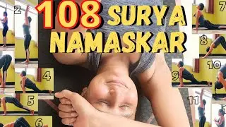 Do #108sunsalutations With Me! | 108 #suryanamaskar Count | Yoga For Weight Loss|Sun Salutations