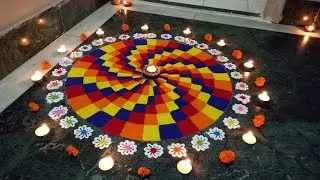 3D Rangoli | Diwali Special Rangoli | Rangoli Designs | Jyotsna Sethi