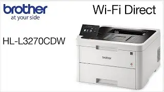 Connect to HLL3270CDW with Wi-Fi Direct