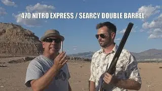 470 Nitro Express - Searcy Double Barrel Hunting Rifle