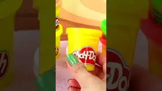 🦖 ABRIMOS un HUEVO de DINOSAURIO de PLAY DOH 🌈 #shorts #playdoh