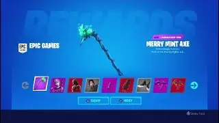 Merry Mint Pickaxe GIVEAWAY!!! (Watch vid for details)