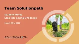 Solutionpath Staff take on Student Minds Step into Spring Challenge 2022