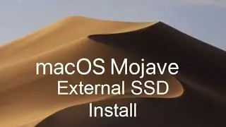 Setting Up External SSD On Boot Drive iMac