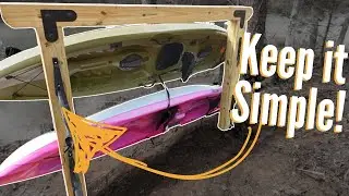 Easiest Kayak Rack EVER!