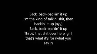 Pardison Fontaine ft  Cardi B - Backin' It Up (Lyrics)