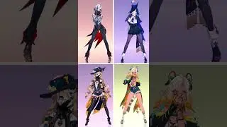 4MINUTE【Genshin Impact MMD】Navia / Arlecchino