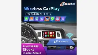Review Wireless Apple CarPlay Android Auto Interface for Audi 2024