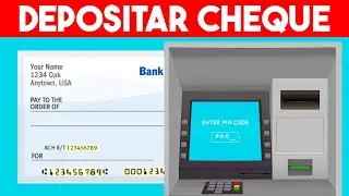 Como DEPOSITAR un CHEQUE por CAJERO Bank Of America (Guia Completa)