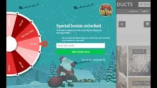 Prestashop Interactive Exit Pop-up (Spin and Win) - Tutorial