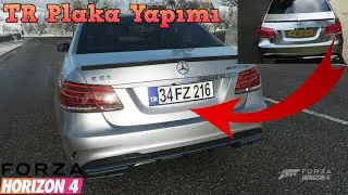 TR Plaka ve Normal Plaka Nasıl Yapılır Forza Horizon 4 - ForZone