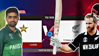 PAKISTAN VS NEWZLAND SUPER OVER IN REAL CRICKET 20 GAMEPLAY