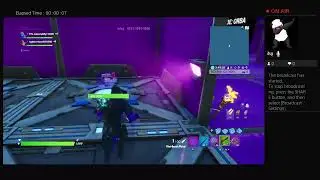 Fortnite playing trickshot map