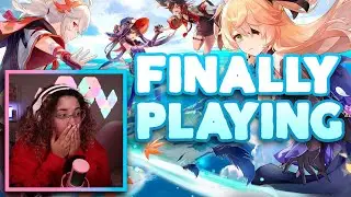 FINALLY PLAYING SUMMERTIME ODYSSEY | GENSHIN IMPACT REACTION