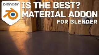 WHAT IS THE BEST MATERIAL ADDON FOR BLENDER?