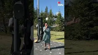 Выступление Риммы Ибрагимовой на "битве" фольклорных ансамблей Татарстана