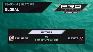 PRO LEAGUE GLOBALS 2024 | GRAND FINALS | EXCLUSIVE VS ELEVATE