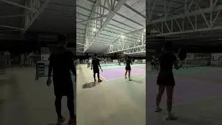 LAC Tournament at Dink2. SEMI FINALS Jason Tay/ Delia Arnold vs Safa/ Natalie Loke
