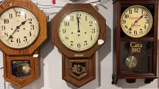 SURPRISE! My OLD Hamilton Headmaster Wall Clock has been FIXED!