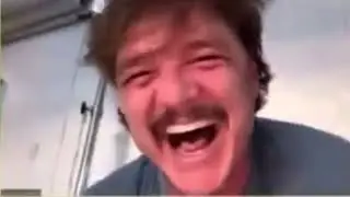 Pedro Pascal laughing 😂 then crying 😭 right after (Without music) (Meme)