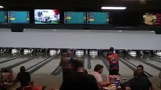 Fun Bowling 43 FOOT OIL PATTERN with Storms New Absolute Bowling Ball