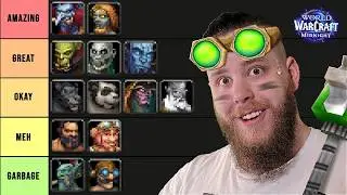 The Absolute WORST World of Warcraft Races (Tier List)
