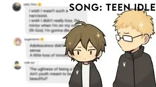 haikyuu lyric prank [teen idle]
