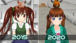 Evolution of Shoujo City series (2015 - 2020)
