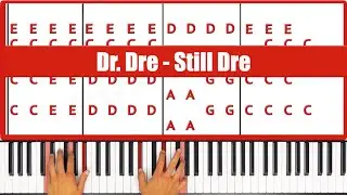 Still Dre Piano - How to Play Dr. Dre Still Dre Piano Tutorial!