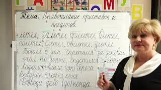 Правописание приставок и предлогов.