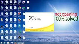 ms word not opening in windows 10 - Problem Solved 100%