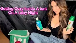 ASMR/ Girlfriend Pampers You On Cozy Camping Trip ⛺️🌲Personal Attention/ Soft Spoken