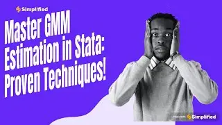 Master GMM Estimation in Stata