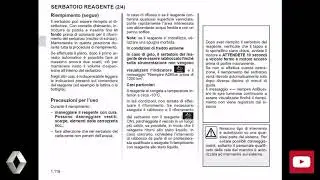 Controllo e manutenzione liquido ad blue su Nuova Renault Clio 5